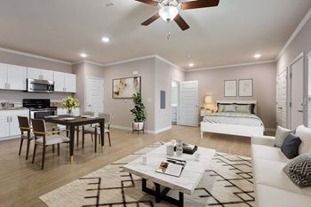 Custom coastal cabinets and flooring